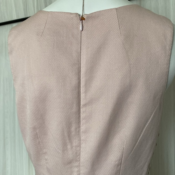 J.Crew 100% cotton lined midi, fit & flare soft pink, pleats blush pink. Size 4 - Picture 11 of 17
